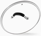 12 Inch Tempered Glass Lid for Lodge 12" Cast Iron Skillets & 7QT Dutch Ovens by Unknown