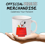 Silver Buffalo Peanuts Snoopy and Woodstock, Ceramic Camper Mug, 20oz - Image 5