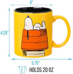 Silver Buffalo Peanuts Halloween Snoopy Trick or Treat, Ceramic Mug, 20oz - Image 2