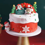 Sentovac Christmas Santa Claus Tree Sprinkle Red Green Mix Sprinkles Edible for Cake Decorating Cookie Cupcake Topper Baking Decorations Halloween Christmas Supplies 3.53 Oz - Image 7