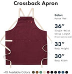 hedley & bennett Crossback Apron - Image 5