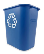 Rubbermaid Commercial Products Deskside Recycling Can, 7-Gallon/28-Quart - Image 7