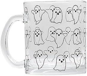Pearhead Ghost Glass Coffee Mug by Pearhead
