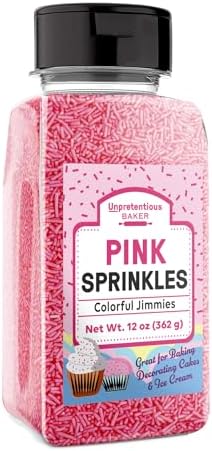 Unpretentious, Sprinkles: Pink, 12 Oz by Unpretentious