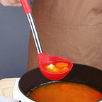 Pack of 2 Ladle Spoon, Silicone Large Spoon - Image 3