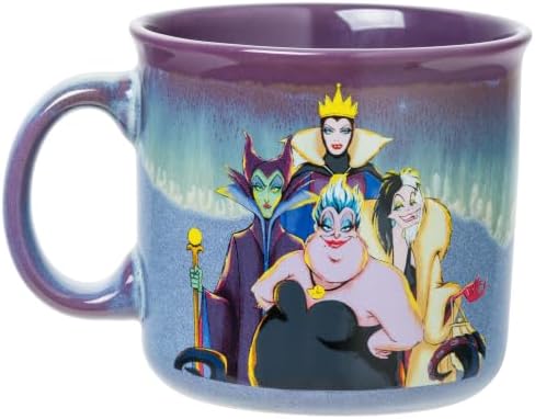 Silver Buffalo Disney Villains Ursula Reactive Glaze Camper Mug, 20oz - Image 2