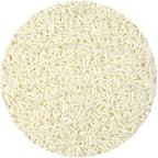 White Sprinkles Jimmies 2 oz, Sprinkles For Cake Decorating, Baking, Ice Cream & More, The Hampton Candy Company - Image 3