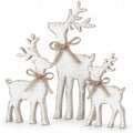 Christmas Decorations Indoor, 3pcs Christmas Reindeer Home Decor by Unknown