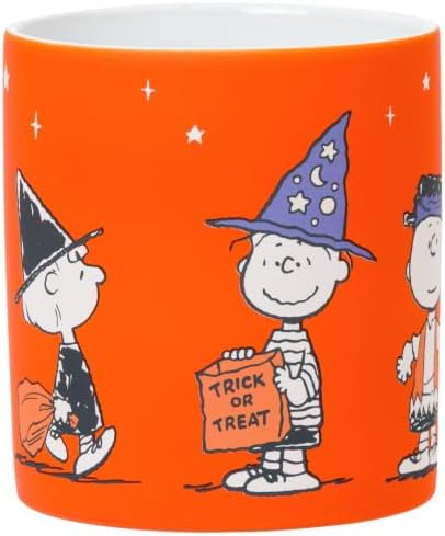 Silver Buffalo Peanuts Halloween Trick or Treat Snoopy, Ceramic Mug, 20oz - Image 2