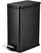 Home Zone Living 4 Gallon Slim Kitchen Trash Can by HomeZoneLiving