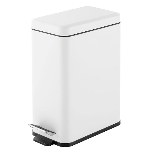 mDesign Pedal Bin — Waste Bin - Image 7