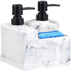 Kitchen Hand Soap and Dish Soap Dispenser Set, Dual Soap Dispenser - Image 8