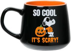 Silver Buffalo Peanuts Snoopy Scary Cool, Pottery Mug, 18oz - Image 2