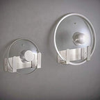 Pot Lid Rack, Wall Mounted 304 Stainless Steel Pan Lid Organizer Holder - Image 9