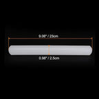HARFINGTON Fondant Rolling Pin 9 Inch x 0.98 Inch PP Plastic Non-Stick Fondant - Image 2