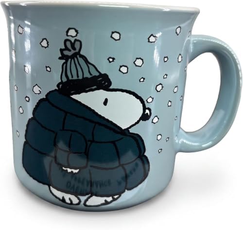 Silver Buffalo Peanuts Snoopy Pearlescent Ceramic Camper Mug, 20oz - Image 2