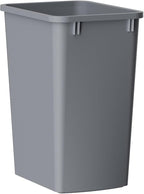 ROOMTEC 35QT Kitchen Trash Can, Lightweight and Sturdy Slim Trash Can, by ROOMTEC