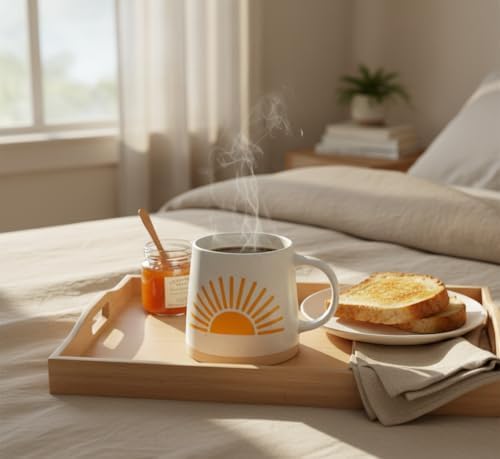 Abbott Collection Wide Base Mug with Sun - Image 2