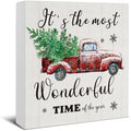 Christmas Decorations - It's the Most Wonderful Time of the Year Decor by EUDOSI