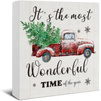 Christmas Decorations - It's the Most Wonderful Time of the Year Decor by EUDOSI