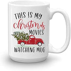 This Is My Christmas Movies Watching Coffee Mug, 15 oz by BLUERIBBON