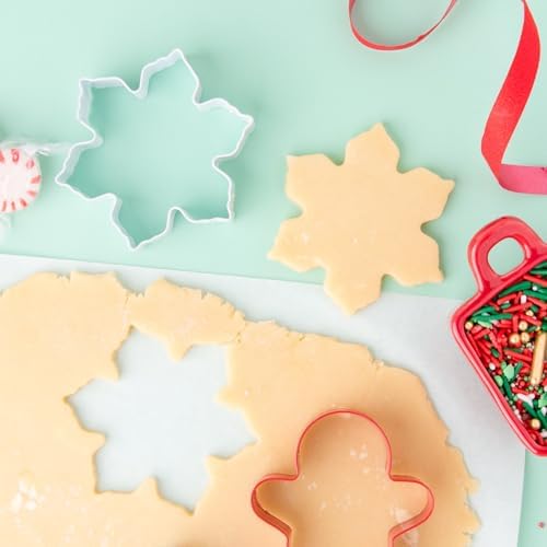 Sweets Indeed Christmas Cookie Cutters with Sprinkle Mix, Baking and Decorating Kit - Image 5