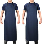 VWELL Waterproof Rubber Vinyl Apron 41.5" Heavy Duty Work Apron Durable by VWELL