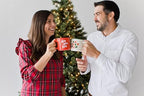 Pearhead Ho Ho Ho Christmas Camper Mug, Red Holiday Coffee Cup, 15 oz - Image 5