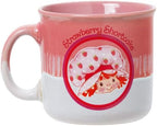 Silver Buffalo Strawberry Shortcake Retro, Reactive Glaze Camper Mug, 20oz - Image 2