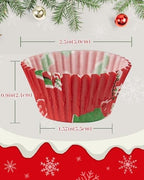 Bake Choice Non-Stick 400pcs White Mini Cupcake Liners for Baking, Greaseproof Muffin Liners for Mini Muffin Pan, Food Grade Cupcake Wrapper for for Party, Wedding, Birthday, Christmas, Valentines - Image 2