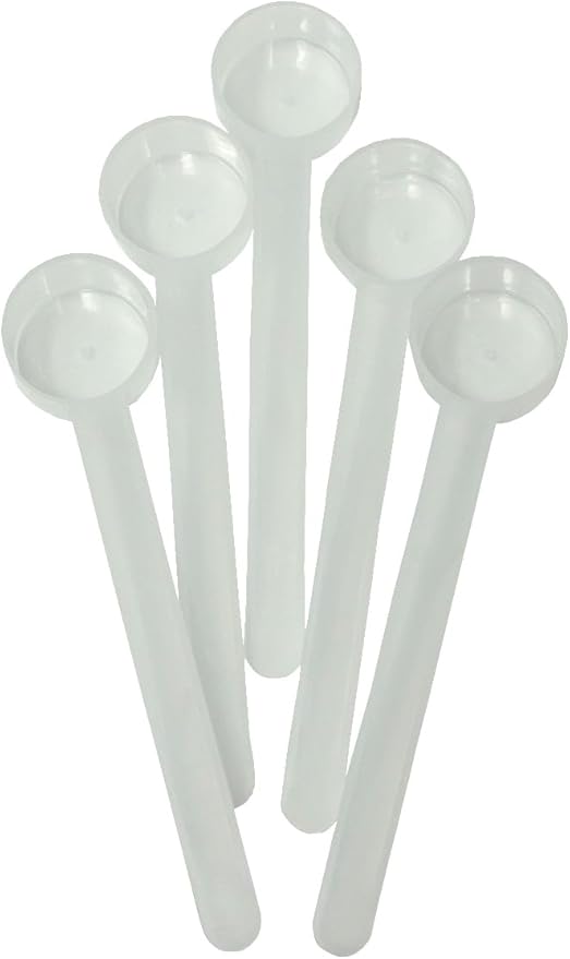 4 mL Long Handle Plastic Measuring Spoon by Supplement+and+Supply