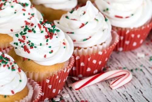Bright Red Sprinkles Jimmies 4 oz, Sprinkles For Cake Decorating, Baking, Ice Cream & More, The Hampton Candy Company - Image 5