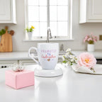 Pearhead Promoted To Godmother Mug, Ceramic Coffee Cup, Holds 14 oz - Image 6