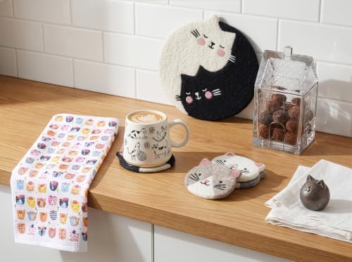Abbott Collection Oversized Mug with Cat Drawings - Image 2