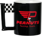 Silver Buffalo Peanuts Snoopy Racing Team, 3D Sculpted Handle Mug, 20oz - Image 2
