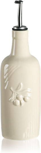 Sweejar Ceramic Olive Oil Dispenser Bottle, 17 FLOZ Oil Bottle by Sweejarco1949