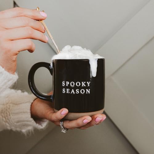 Sweet Water Decor Halloween Coffee Mug - Spooky Coffee Mug for Halloween - Durable Stoneware Mug for Tea & Cocoa - Perfect Fall Mugs for Morning Brew & Cozy Nights - Spooky Season Design Mug 14oz - Image 3