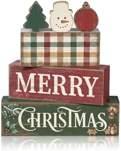 Christmas Decorations Indoor, Merry Christmas Snowman Tree Home Decor by CMZLUMINESTHome