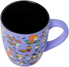 Silver Buffalo Peanuts Group Halloween Pumpkin Patch, Ceramic Mug, 25oz - Image 4