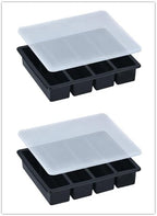 LONGFITE Large and Long Ice Cube Tray 2 Pack Silicone Freezing Container Sticks - Image 2