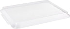 TrueCraftware- Half Size Polypropylene Sheet Pan Cover Clear Color Set of 2- - Image 3