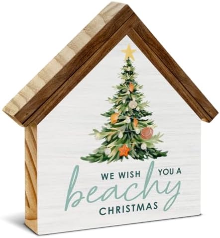 Beach Christmas Decorations, We Wish You a Beachy Christmas by Unknown