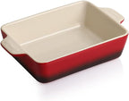 Sweejar Ceramic Baking Dish, Rectangular Small Baking Pan by Sweejarco1949