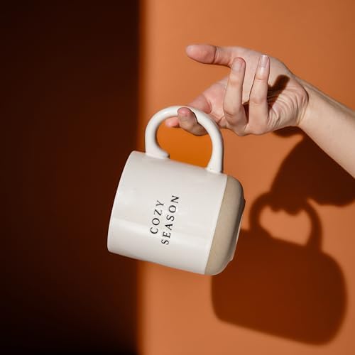 Sweet Water Decor Cozy Season Stoneware Coffee Mug | Fall and Winter Novelty Coffee Mugs | Microwave & Dishwasher Safe | 14oz Coffee Cup | Holiday Gift - Image 3