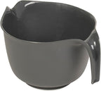 Glad Mixing Bowl with Handle – 3 Quart | Heavy Duty Plastic with Pour Spout and - Image 5