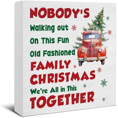 Christmas Vacation Decorations - We're All in This Together Decor by EUDOSI