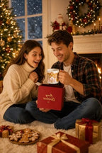 2 Pcs Christmas Mug Gift Card & Box Included Gingerbread Man House Design - Image 6