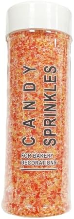 Edible Autumn Sanding Sugar Sprinkles 142g/ 5.01oz fall Thanksgiving Themed Sanding Sugar for Baking and Decorating Topping Cake Cookie Cupcake Topper Ice Cream Supplies - Image 5