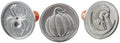 Nordic Ware 1260 Spooky Cast Cookie Stamps, 3-inch rounds, Silver by NordicWare