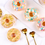 Gold Sprinkles for Cake Decorating White Pearls Sugar Metallic Sprinkles Cupcake Cookies Ice Cream Toppings 4.23 Ounces Cake Decorations Baking Perfect for Wedding New Year’S Eve Christmas Party - Image 4
